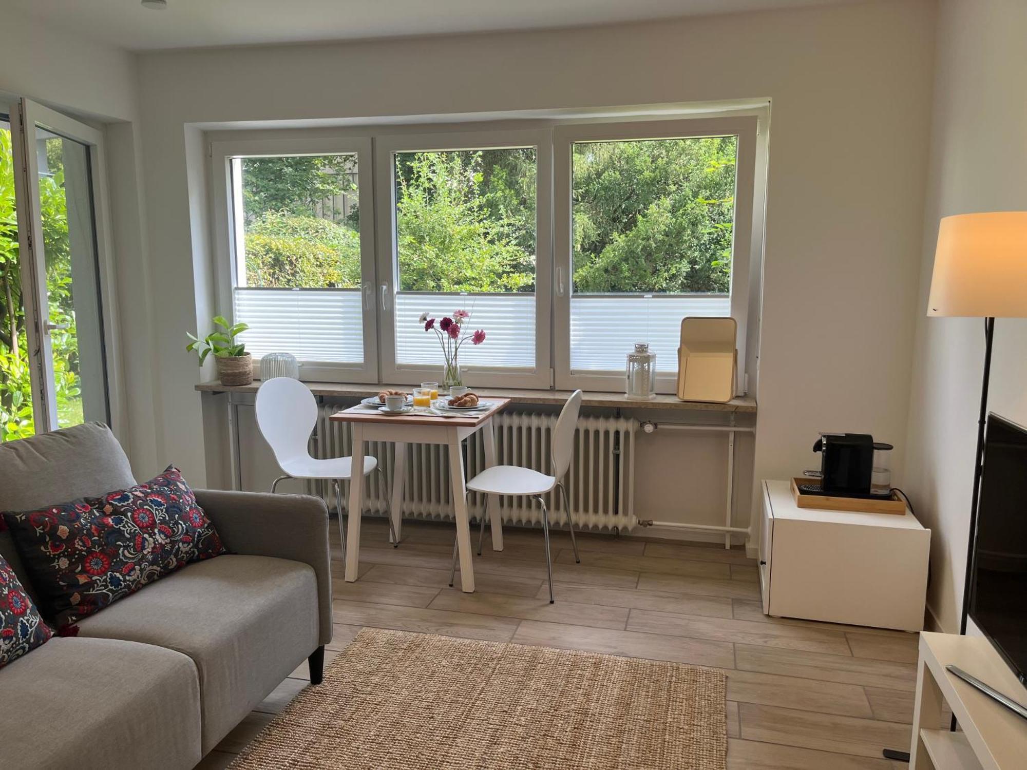 Modern Studio With Garden Near Isar River,